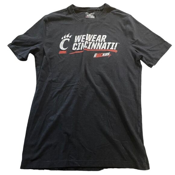 We Wear Cincinnati ruckus UC Bear Cats Tshirt Mens Small - Picture 1 of 4